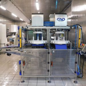 TC02 - Portioning machine to calibrate weight for soft cheeses