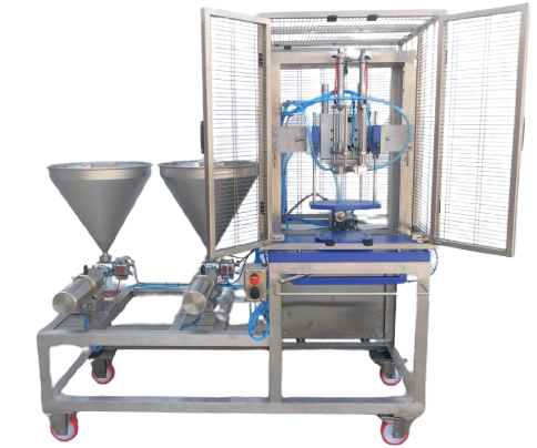INV.3 – MACCHINA SEMI AUTOMATICA INIETTA PUREE o MARMELLATE